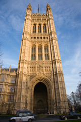 Fototapeta na wymiar Victoria Tower in London