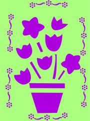 greeting card - vector