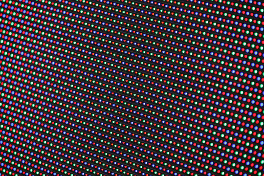 LED light abstract pattern