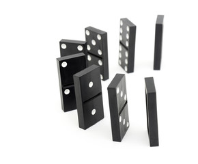 black domino stones