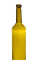 Brown wine bottle