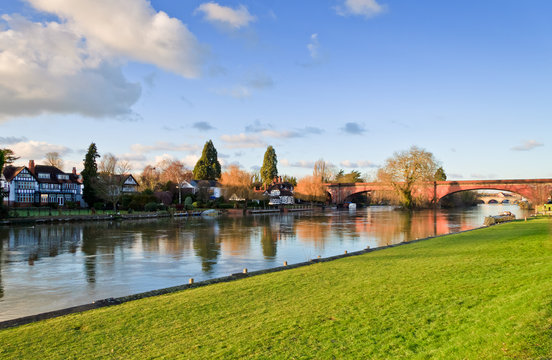 Bridge Over River
