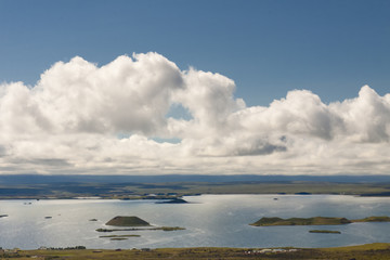 Myvatn landscape - Iceland.