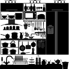 Kitchen Utensil Tool Equipment Interior Design