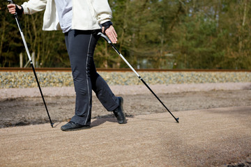 Nordic Walking im Frühjahr