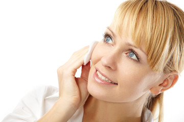 Obraz premium beautiful young woman