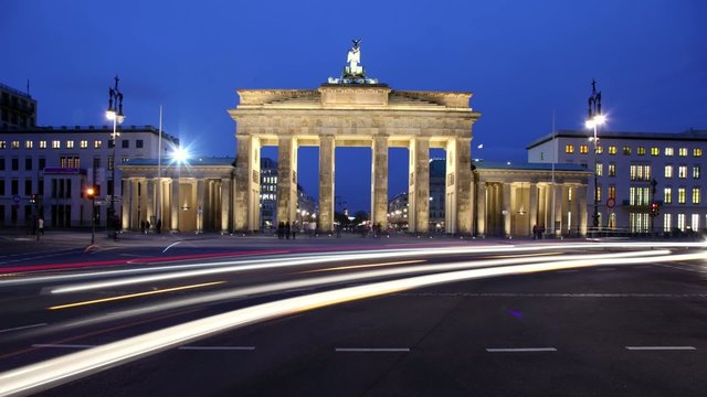 Brandenburger Tor - ZEITRAFFER