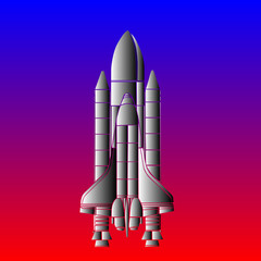 space shuttle vector