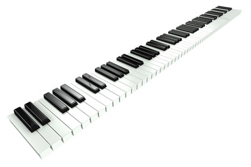 3d Piano keyboard