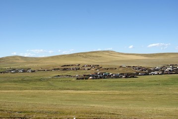 Obraz premium Paysage, Mongolie