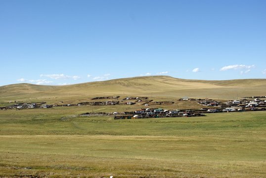 Paysage, Mongolie