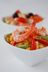 corn salad thai style (traditional and modern thai food)