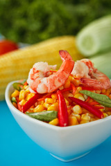 corn salad thai style (traditional and modern thai food)