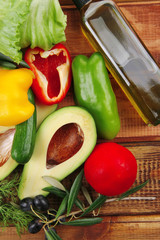 prepared vegetables