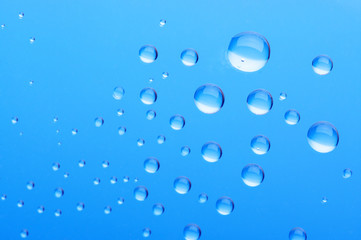 Water drops background