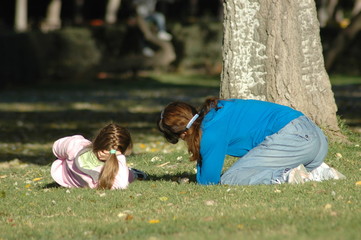 Familia en el parque