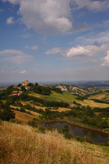 Fototapeta premium Appennino modenese, landscape