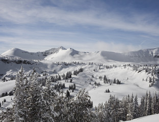 Ski Tour View from Pandora's mountain