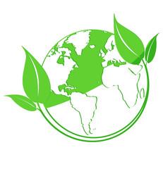 globe terrestre écologique