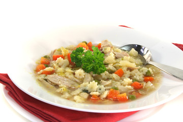 Hühnersuppe