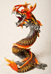 Dragon from saw dust