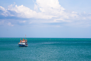 Fototapeta premium Fishing Boat in Thailand