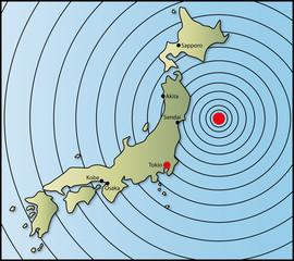 Erdbeben in Japan © PixelPower