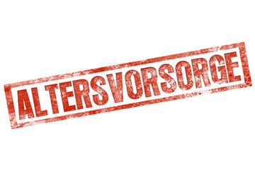 ALTERSVORSORGE Stempel