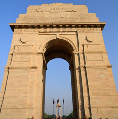India Gate monument in New Delhi, India