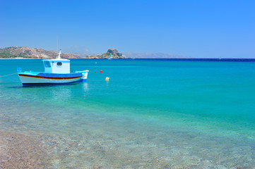 Fototapeta na wymiar Turquoise Morze Śródziemne