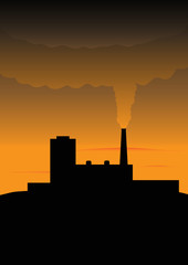 Obraz premium Environmental contamination