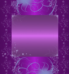 purple floral background