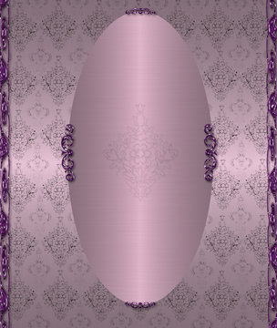 Pastel Purple Shine Vintage Background