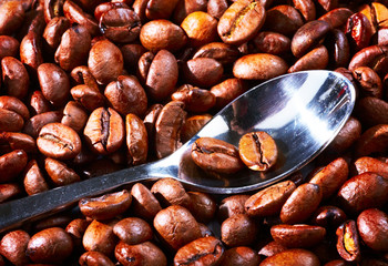 Coffee grunge background