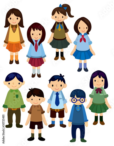 "cartoon student icon" Stock image and royalty-free vector files on
