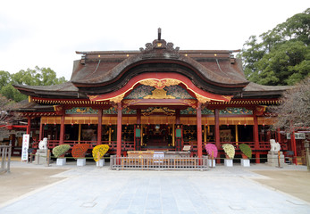 Japanese shrine in Kyushu - Dazaifu Tenmangu