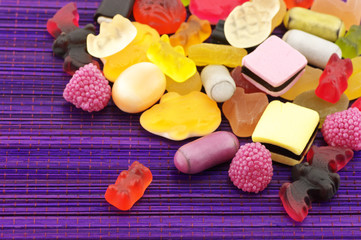 Assorted candy