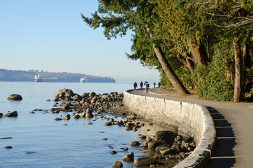 Fototapeta premium Vancouver Seawall