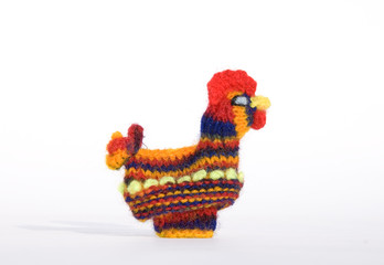 Knitted Easter chick