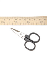 Scissors and measuring tape