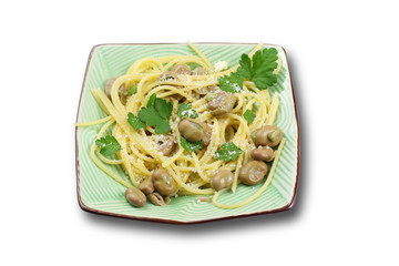 Pasta con fave - Pasta with beans