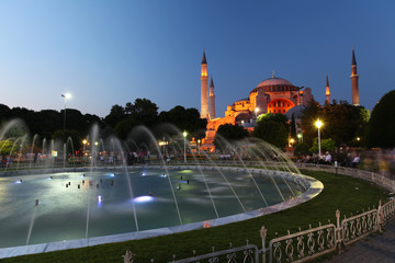 Fototapeta na wymiar Hagia Sophia - Isntanbul, Turcja