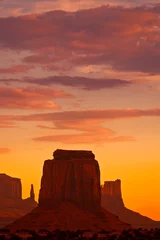 Acrylglasbilder Braun Monument Sunset  © Gleb Tarassenko