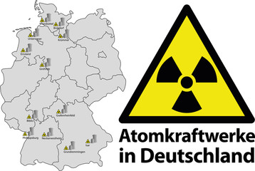 Atomkraftwerke in Deutschland © PixelPower