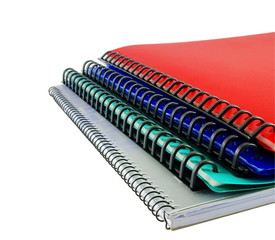 folders and notebook