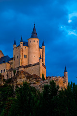 Fototapeta na wymiar Fortress of Segovia