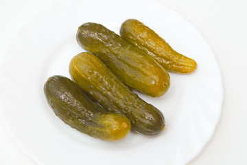 Pickled cucumbers