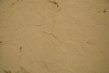 Cracked wall detail