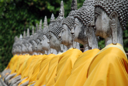Buddha statues - Ayutthaya, Thailand