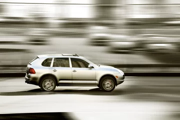 Photo sur Plexiglas Voitures rapides speed car drive